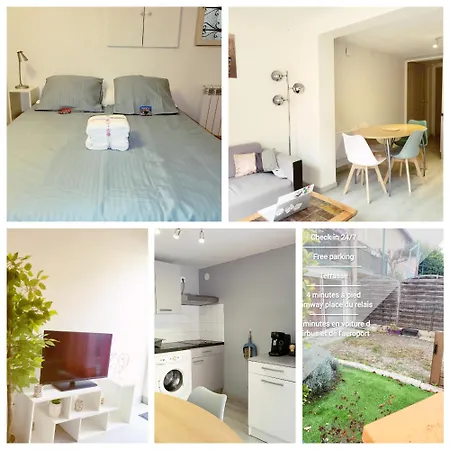 T2 Au Coeur De Blagnac- Proche De Tout- Check In 24-24, Parking 公寓